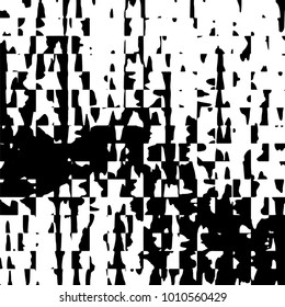 Grunge background vector modern design. Abstract surreal pattern of spots, dust, lines. Chaotic monochrome texture with the print and design business cards, labels, posters