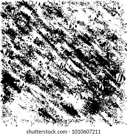 Grunge background vector modern design. Abstract surreal pattern of spots, dust, lines. Chaotic monochrome texture with the print and design business cards, labels, posters