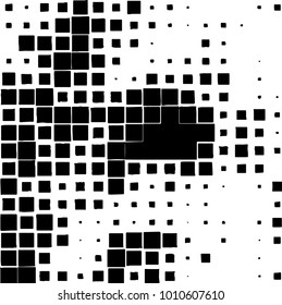 Grunge background vector modern design. Abstract surreal pattern of spots, dust, lines. Chaotic monochrome texture with the print and design business cards, labels, posters