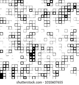 Grunge background vector modern design. Abstract surreal pattern of spots, dust, lines. Chaotic monochrome texture with the print and design business cards, labels, posters