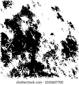 Grunge background vector modern design. Abstract surreal pattern of spots, dust, lines. Chaotic monochrome texture with the print and design business cards, labels, posters