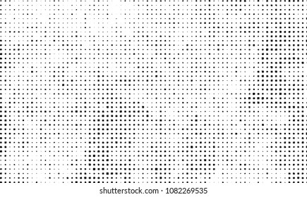 Grunge background vector modern design. Abstract surreal pattern of curved squares. Chaotic monochrome texture with the print and design business cards, labels, posters