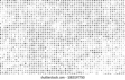 Grunge background vector modern design. Abstract surreal pattern of curved squares. Chaotic monochrome texture with the print and design business cards, labels, posters