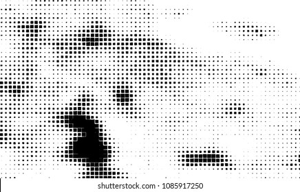 Grunge background vector modern design. Abstract surreal pattern of curved squares. Chaotic monochrome texture with the print and design business cards, labels, posters