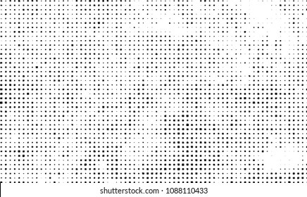 Grunge background vector modern design. Abstract surreal pattern of curved squares. Chaotic monochrome texture with the print and design business cards, labels, posters