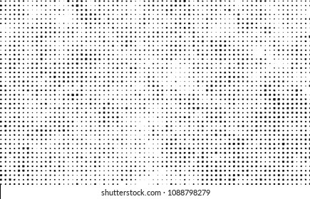 Grunge background vector modern design. Abstract surreal pattern of curved squares. Chaotic monochrome texture with the print and design business cards, labels, posters