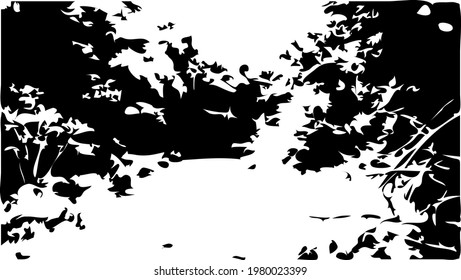  Grunge Hintergrund, Vektordesign modern. Abstraktes surreales Muster von Flecken, Staub, Linien. Chaotische Monochrome-Struktur mit Visitenkarten für Druck und Design, Etiketten, Plakate