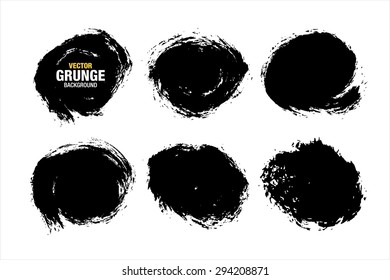 grunge background vector texture set