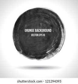 Grunge background. Watercolor background. Retro background. Vintage background. Business background. Abstract background. Hand drawn. Texture background. Abstract shape. Round banner