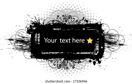 grunge background so you can add your own images