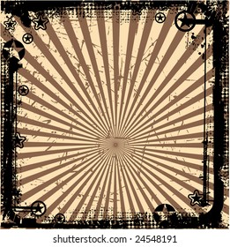Grunge Background so you can add your own images (vector)