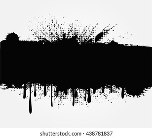 Grunge Background.Grunge Banner.Vector Template.