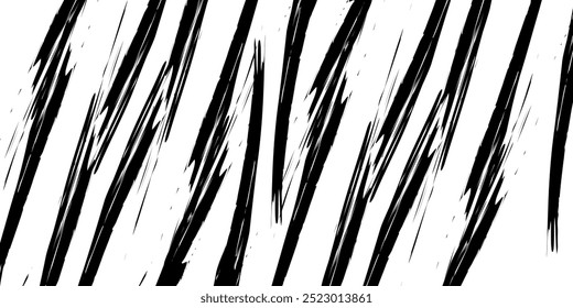 Planos de fundo do Grunge definidos. Traçado de tinta de tinta preta sobre quadro quadrado do pincel. 