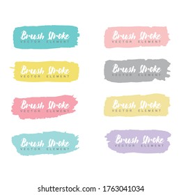 Grunge backgrounds vector for design in pastel colors. 
