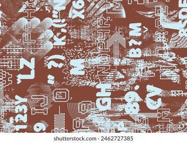 Grunge Background.texture Vector.Dust Overlay Distress Grain ,Simply Place illustration over any Object to Create concrete Effect .abstract,splattered , dirty,poster for your design.