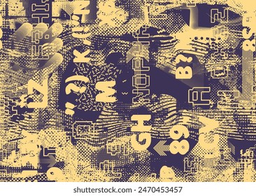 Grunge Background.texture Vector.Dust Overlay Distress Grain ,Simply Place illustration over any Object to Create concrete Effect .abstract,splattered , dirty,poster for your design.