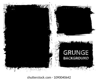 Grunge background.Vector dirty banner.