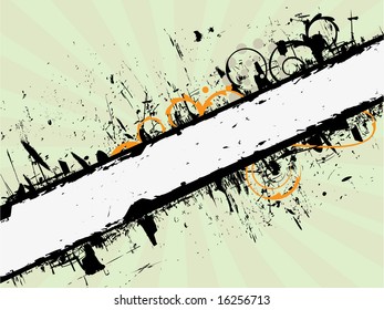 Grunge banner