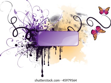 grunge banner