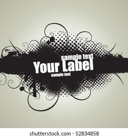 Grunge banner