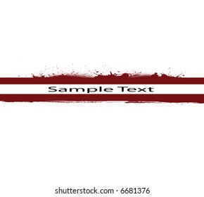 grunge banner