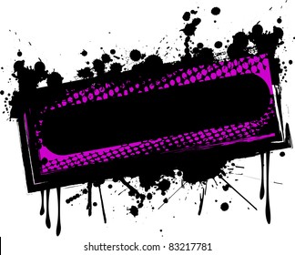Grunge banner