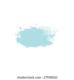 Grunge banner or background isolated on white for designer use