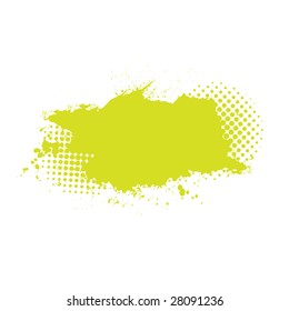 Grunge banner or background isolated on white for designer use
