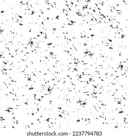 Grunge banner with black blots. problem points. Pattern. Gradient background.