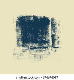 Grunge banner, carbon texture on paper
