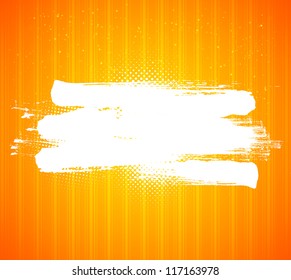 Grunge banner with copy space. Vector illustration