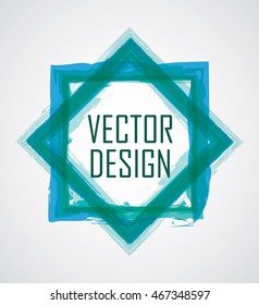 Grunge Banner, Insignia, Frame, Label or Badge. Retro shapes for Emblems.