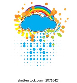 Pancarta de Grunge. Vector.