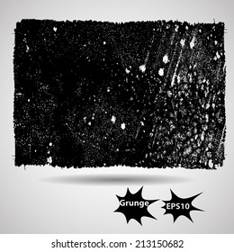 Grunge banner. Vector illustration. 