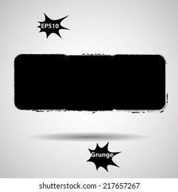 Grunge banner. Vector illustration.