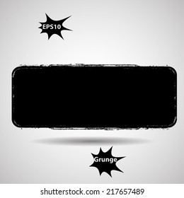 Grunge banner. Vector illustration.