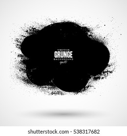Grunge banner. Vector illustration.