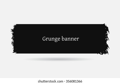 Grunge banner.Grunge background.