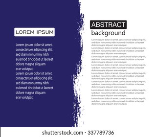 Grunge banner.Grunge background.Abstract vector template.