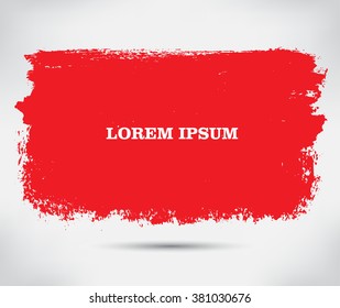 Grunge banner.Grunge background.Abstract vector template.