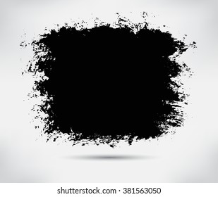 Grunge banner.Grunge background.Abstract vector template.