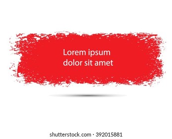 Grunge banner.Grunge background.Abstract vector template.