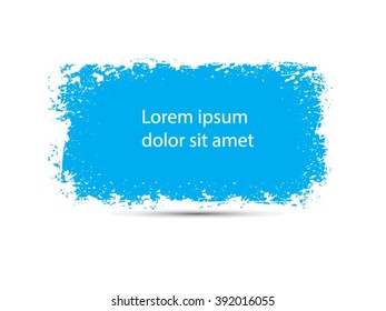 Grunge banner.Grunge background.Abstract vector template.