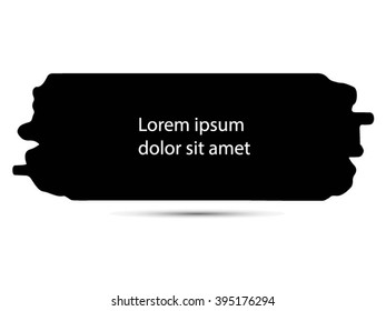 Grunge banner.Grunge background.Abstract vector template.