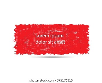 Grunge banner.Grunge background.Abstract vector template.