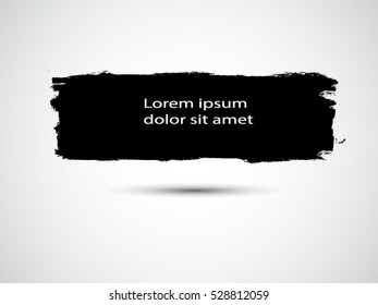 Grunge banner.Grunge background.Abstract vector template.
