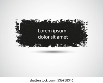 Grunge banner.Grunge background.Abstract vector template.