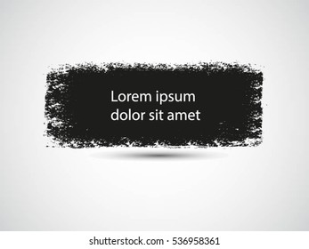 Grunge banner.Grunge background.Abstract vector template.