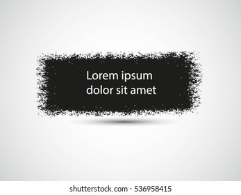 Grunge banner.Grunge background.Abstract vector template.