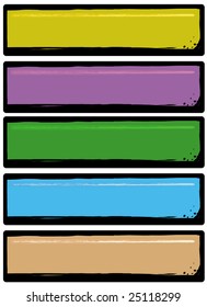 Grunge banners